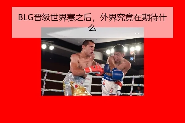 BLG晋级世界赛之后，外界究竟在期待什么 | hth